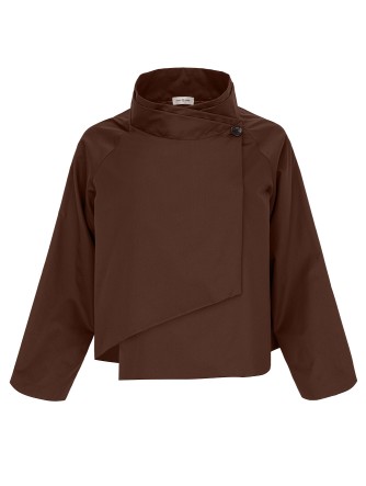 IlAiko Cross Jacket Chocolate